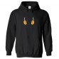 Headphones Classic Unisex Kids and Adults Pullover Hoodie For Music Lovers